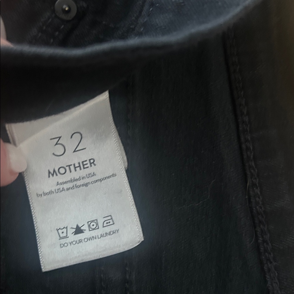 MOTHER High-Waisted Rider Skimp - Picture 4 of 11